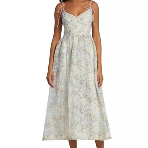 Tosca Floral Midi Dress En Saison